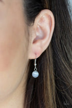 Load image into Gallery viewer, Gleaming Gardens Silver Moonstone Necklace Paparazzi Accessories