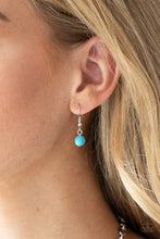 Load image into Gallery viewer, Ground Forces Blue Necklace Paparazzi Accessories