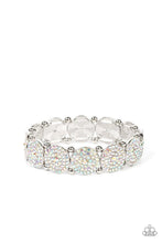 Load image into Gallery viewer, Palace Intrigue Multi Rhinestone Stretchy Bracelet Paparazzi Accessories