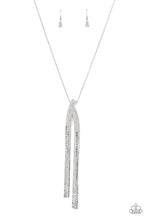 Load image into Gallery viewer, Out Of The Sway White Rhinestone Necklace Paparazzi Accessories