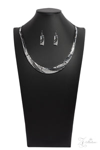 2018 Zi,rhinestones,short necklace,white,Independent Zi Collection Necklace