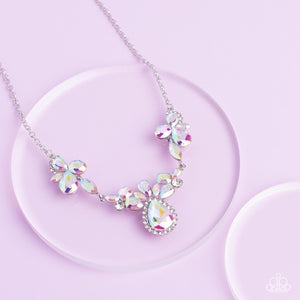 autopostr_pinterest_58290,iridescent,life of the party,rhinestones,short necklace,Intergalactic Icon Multi Iridescent Rhinestone Necklace