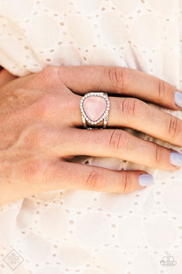 Just GLOW For It Pink Ring Paparazzi Accessories