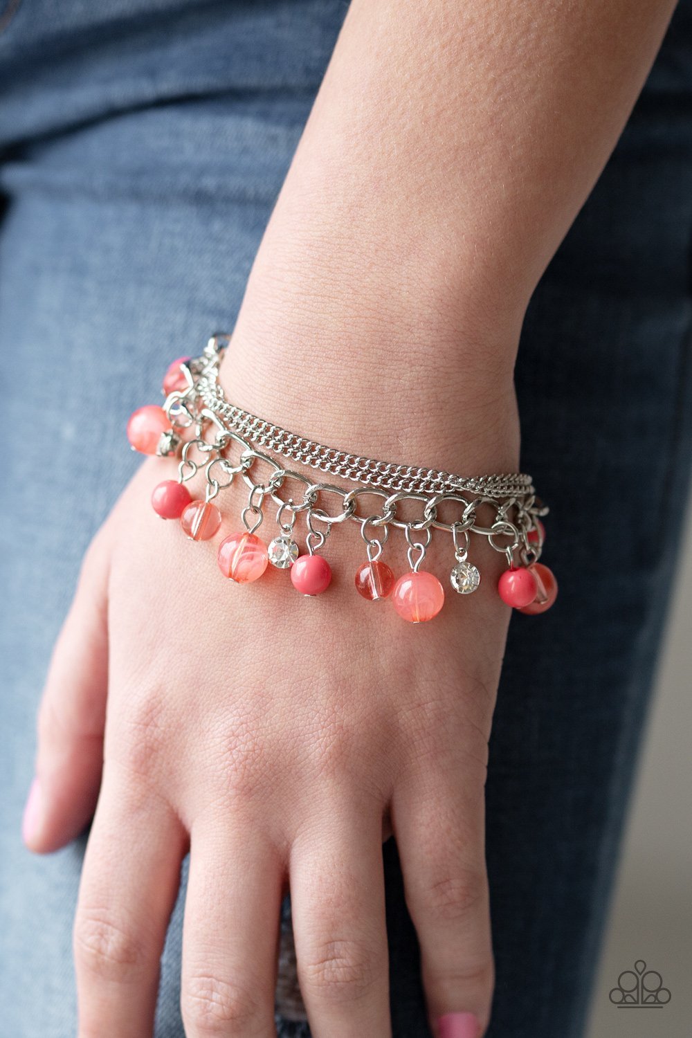 Let Me Sea! Orange Bracelet Paparazzi Accessories