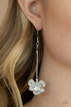 Load image into Gallery viewer, Opulently Orchid Silver Earring Paparazzi Accessories