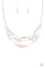 Load image into Gallery viewer, Pacific Pageantry Pink Pearl Necklace Paparazzi Accessories