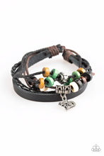 Load image into Gallery viewer, Desert Heart Green Leather Urban Bracelet Paparazzi Accessories