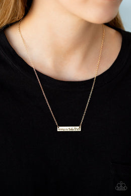 Raising My Tribe Gold Necklace Paparazzi Accessories