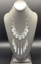 Load image into Gallery viewer, Roaring Riviera White Necklace Paparazzi Accessories