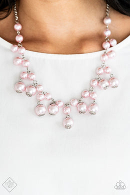 Soon to be Mrs Pink Pearl Necklace Paparazzi Accessories