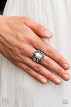 Load image into Gallery viewer, Stacked Stunner Silver Ring Paparazzi Accessories