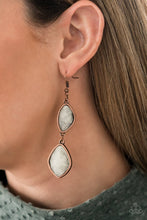 Load image into Gallery viewer, The Oracle Has Spoken Copper Earring Paparazzi Accessories