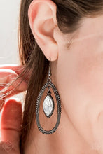 Load image into Gallery viewer, Top Rank Black Earring Paparazzi Accessories