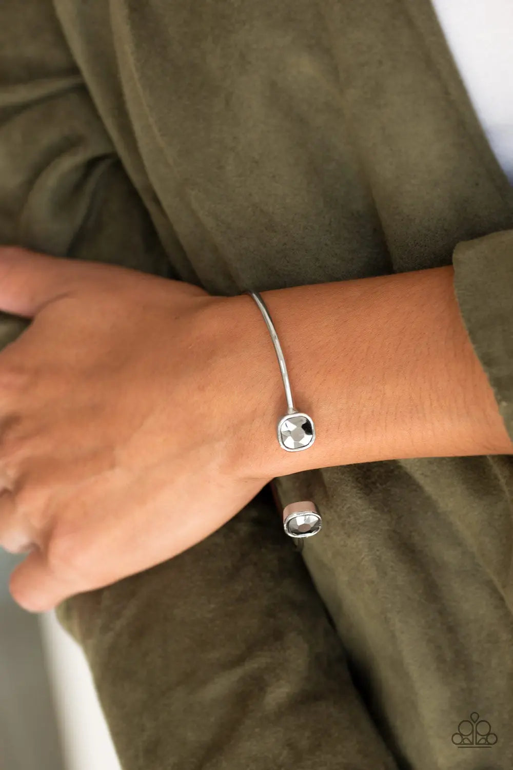 Totally Traditional Silver Cuff Bracelet Paparazzi Accessories