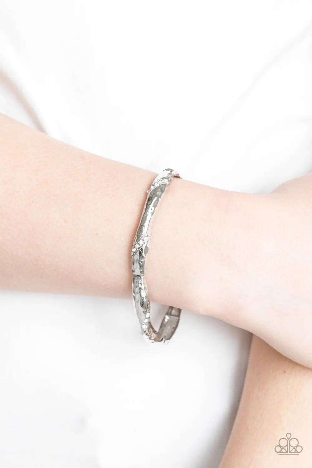 Watch Out For Ice Silver Bracelet Paparazzi Accessories