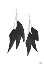 Load image into Gallery viewer, West Side Western Black Earring Paparazzi Accessories