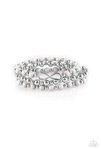 Load image into Gallery viewer, Immeasurably Infinite - Silver Stretchy Bracelet Paparazzi Accessories