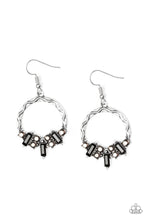 Load image into Gallery viewer, On The Uptrend Black Earring Paparazzi Accessories