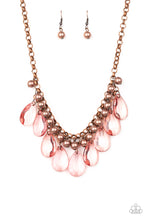 Load image into Gallery viewer, Fashionista Flavor Copper Necklace Paparazzi Accessories
