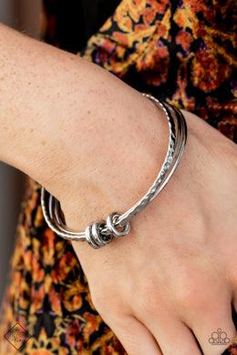 Bauble Bash Silver Bangle Bracelets Paparazzi Accessories