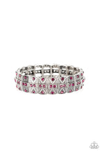 Load image into Gallery viewer, Modern Magnificence Purple Bracelet Paparazzi Accessories