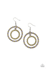 Load image into Gallery viewer, Vibrant Venture Yellow Earring Paparazzi Accessories