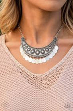 Load image into Gallery viewer, Chimes Up Silver Necklace Paparazzi Accessories