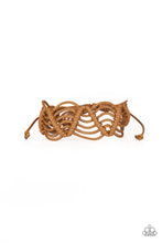 Load image into Gallery viewer, Rise To The Bait Brown Urban Bracelet Paparazzi Accessories