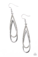 Load image into Gallery viewer, Reign Storm Silver Earring Paparazzi Accessories
