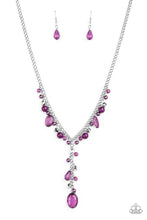 Load image into Gallery viewer, Crystal Couture - Purple Necklace Paparazzi Accessories