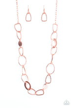 Load image into Gallery viewer, Metro Nouveau Copper Necklace Paparazzi Accessories