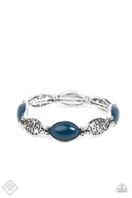 Load image into Gallery viewer, Garden Rendezvous Blue Stretchy Bracelet Paparazzi Accessories
