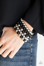 Load image into Gallery viewer, Pop-YOU-lar Culture Black Bracelet Paparazzi Accessories
