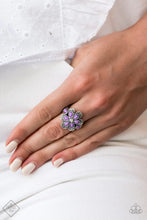Load image into Gallery viewer, Fruity Florals Purple Ring Paparazzi Accessories