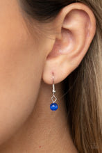 Load image into Gallery viewer, One Can Only GLEAM Blue Necklace Paparazzi Accessories