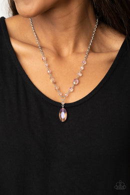 Fashionista Week Pink Necklace Paparazzi Accessories