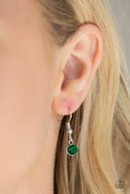Load image into Gallery viewer, Sparkling Stargazer Green Necklace Paparazzi Accessories