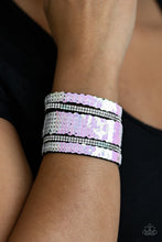 Load image into Gallery viewer, Mermaid Service White (Iridescent) Bracelet Paparazzi Accessories