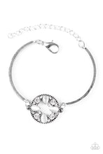 Load image into Gallery viewer, A Moonwalk In The Park White Bracelet Paparazzi Accessories