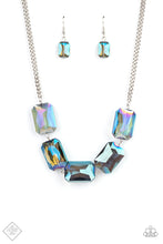 Load image into Gallery viewer, Heard It On The Heir Waves Blue Necklace Paparazzi Accessories