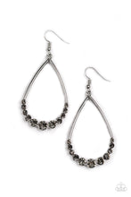 Load image into Gallery viewer, Dipped In Diamonds Silver Earrings Paparazzi Accessories