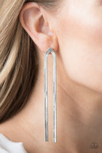 Load image into Gallery viewer, Very Viper Silver Earrings Paparazzi Accessories