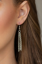 Load image into Gallery viewer, Key Keepsake Blue Necklace Paparazzi Accessories