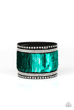 Load image into Gallery viewer, Mermaids Have More Fun Green Wrap Bracelet Paparazzi Accessories
