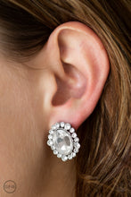 Load image into Gallery viewer, Hold Court White Earring Paparazzi Accessories