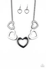 Load image into Gallery viewer, Hearty Hearts Multi Necklace Paparazzi Accessories