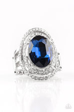 Load image into Gallery viewer, Making History Blue Ring Paparazzi Accessories