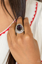 Load image into Gallery viewer, Making History Purple Ring Paparazzi Accessories