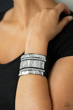 Load image into Gallery viewer, MERMAID Service Blue Wrap Bracelet Paparazzi Accessories