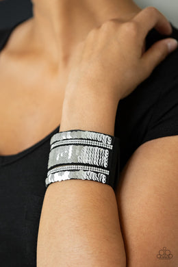 MERMAID Service Blue Wrap Bracelet Paparazzi Accessories